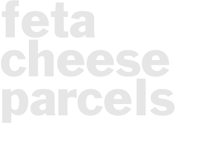 Feta Cheese Parcels