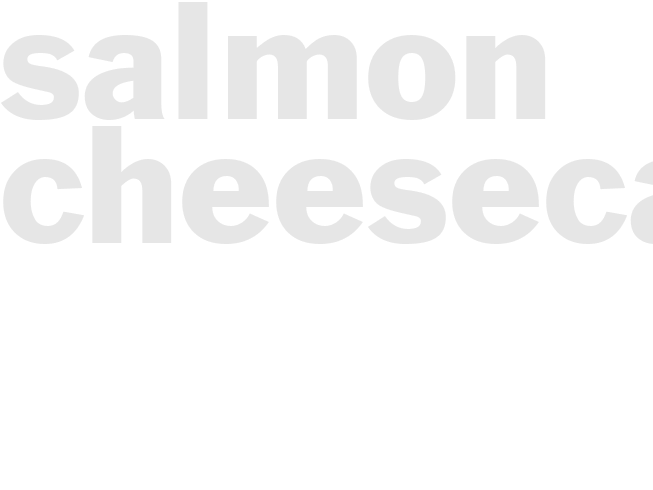 Salmon Cheesecake
