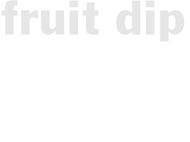 Fruit Dip
