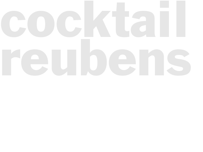 Cocktail Reubens