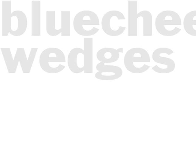 Bluecheese Wedges