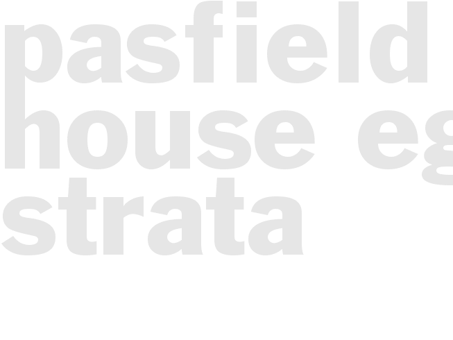 Pasfield House Egg Strata