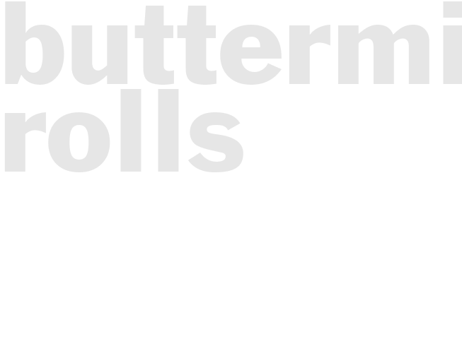 Buttermilk rolls