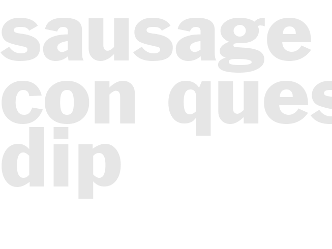 Sausage Con Queso Dip