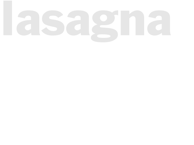 Lasagna