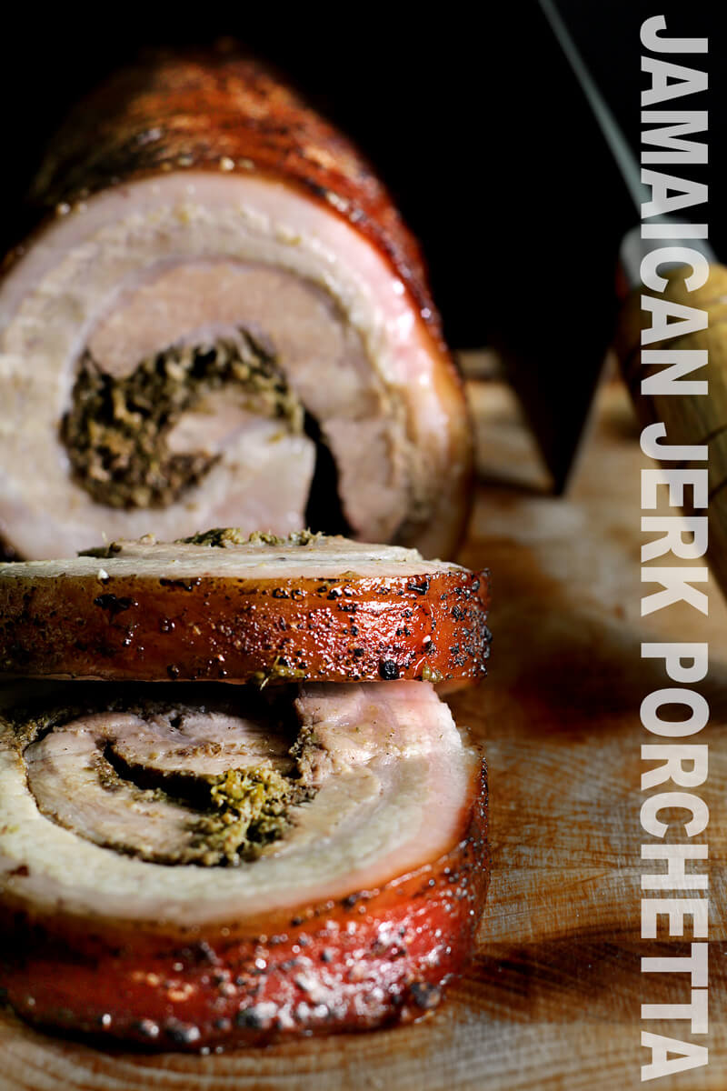 JERK-SPICED PORCHETTA