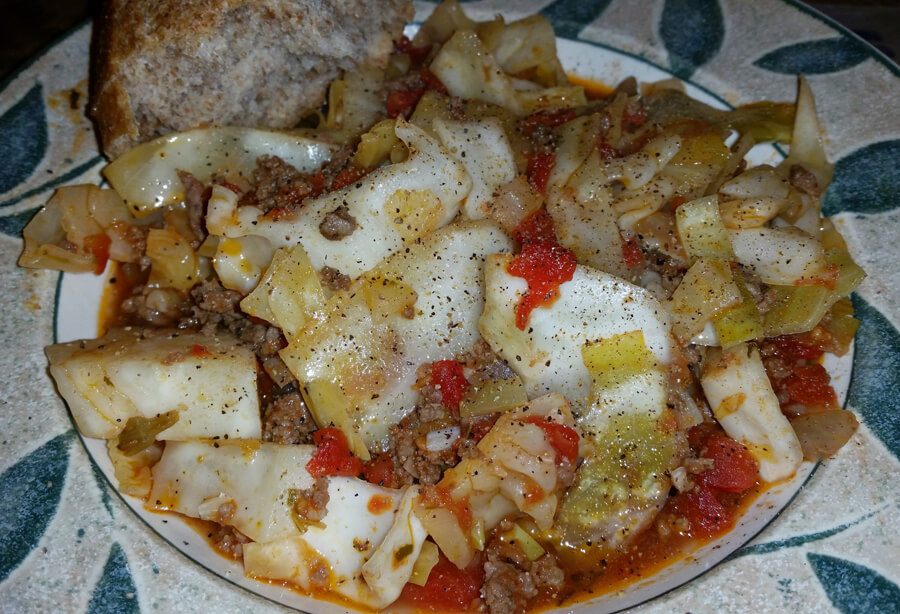 Un-stuffed Cabbage