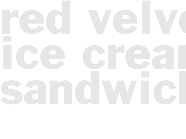 Red Velvet Ice Cream Sandwiches