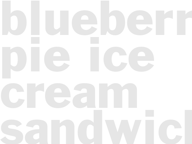 Blueberry Pie Ice Cream Sandwich