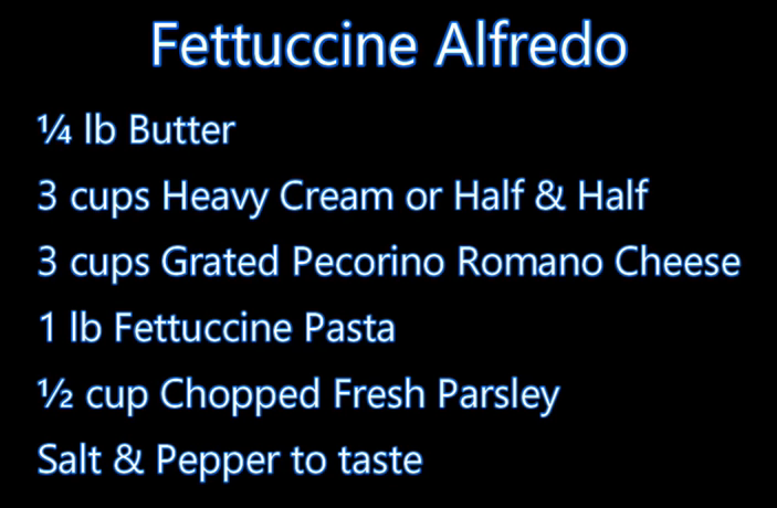 Italian Grandma Makes Fettuccine Alfredo