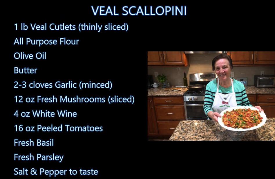 Italian Grandma Makes Scallopini (Veal, Pork or Chicken)