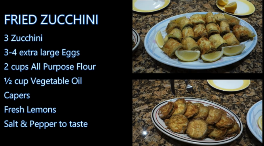 Italian Grandma Makes Fried Zucchini