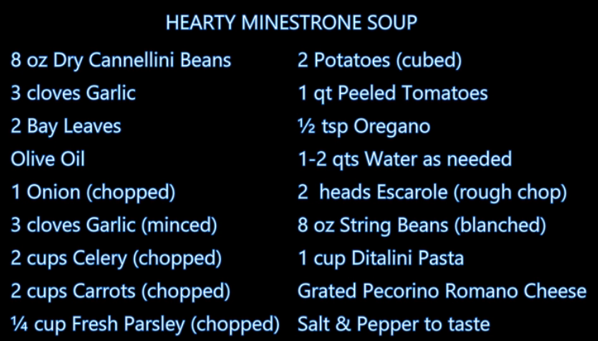 Italian Grandma Makes Minestrone Soup