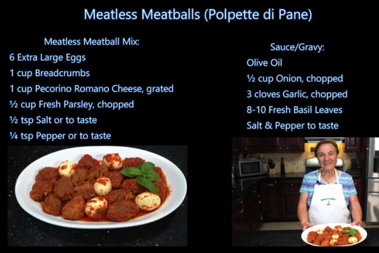 Italian Grandma Makes Meatless Meatballs (Polpette di Pane)