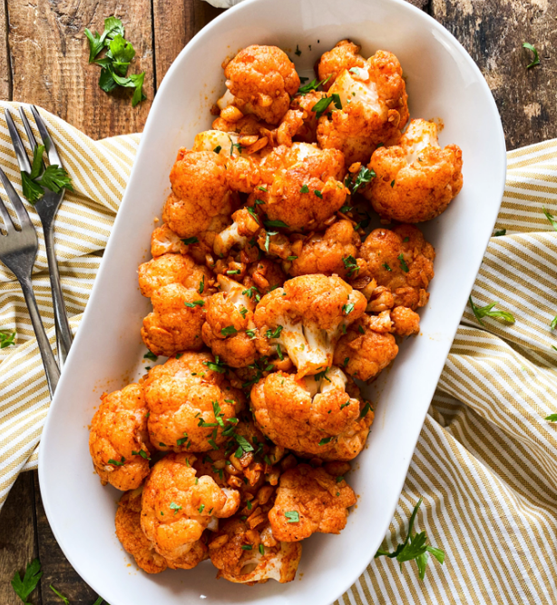 Spanish Garlic Cauliflower