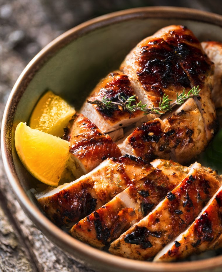 Grilled Marinated Chicken Breast 