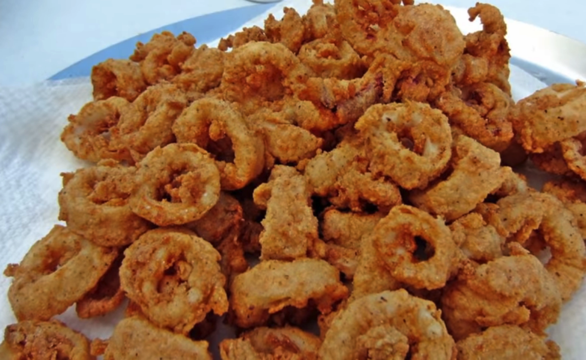 Fried Calamari Cajun Style