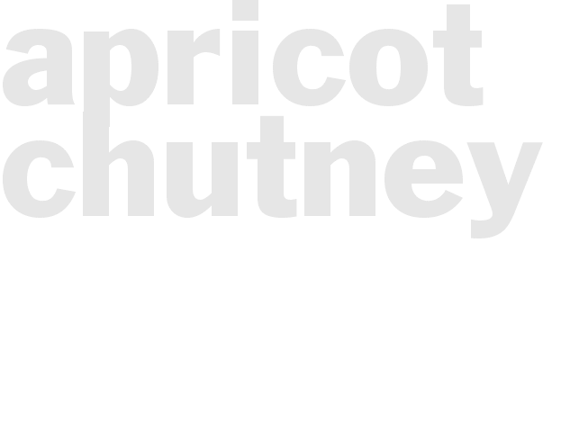 Apricot Chutney