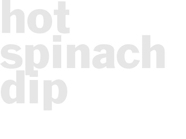 Hot Spinach Dip