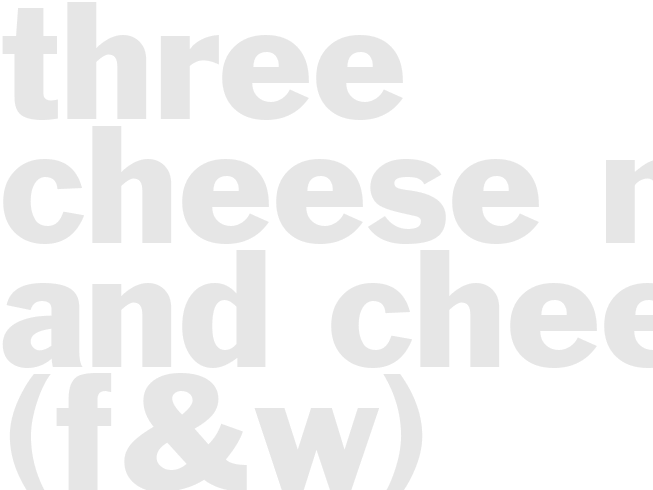 Three-Cheese Mac and Cheese (f&w)
