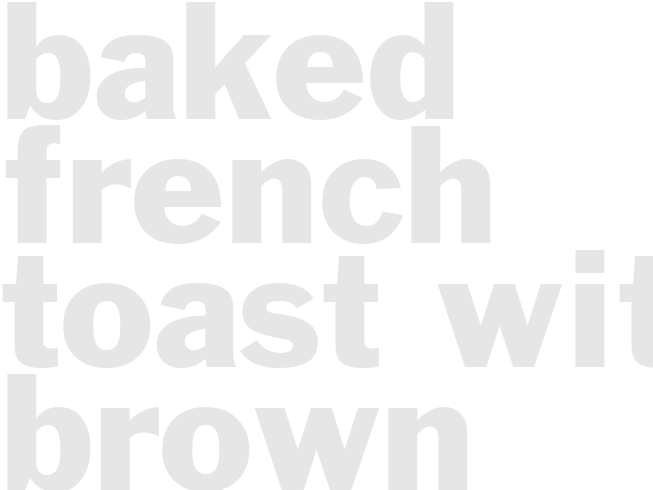 Baked French Toast with Brown Sugar and Walnuts