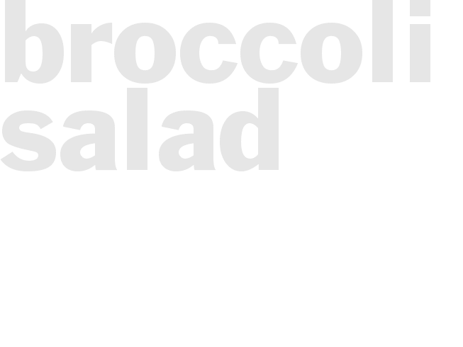 Broccoli Salad