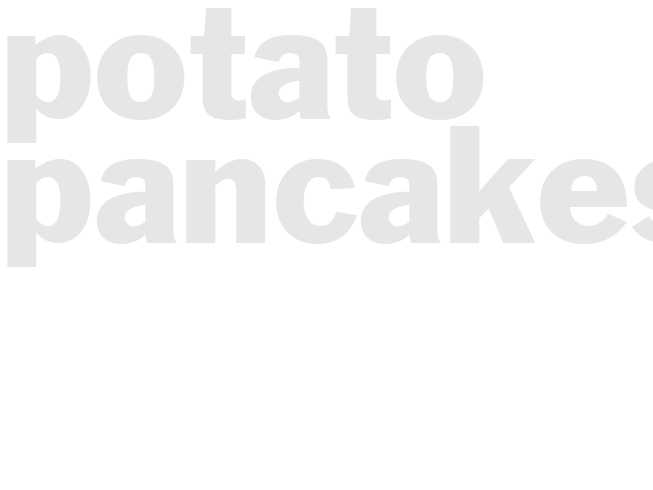 Potato Pancakes