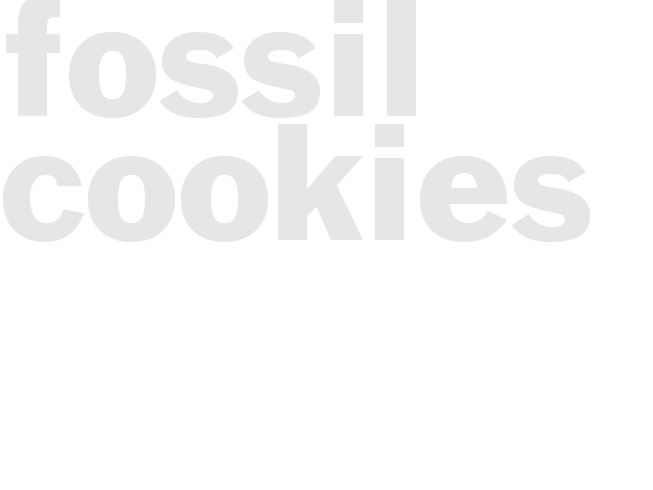 Fossil Cookies