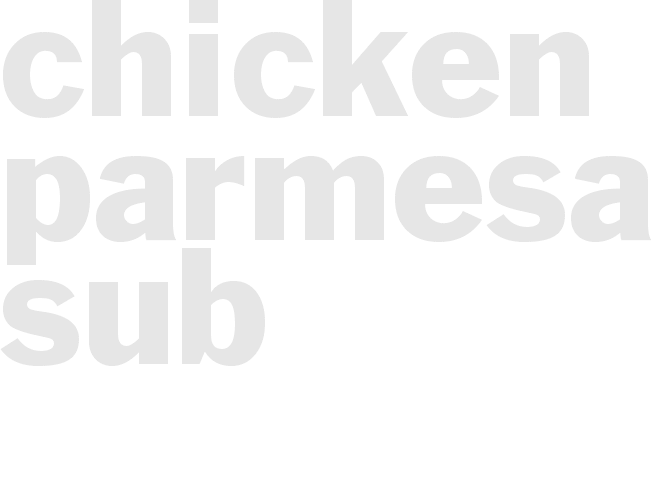 Chicken Parmesan Sub