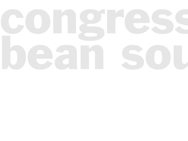 Congressional Bean Soup