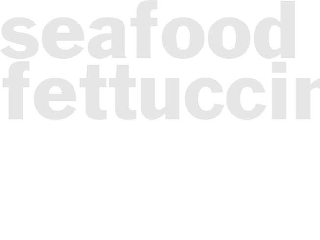 Seafood Fettuccine 