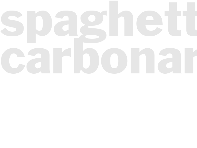 Spaghetti Carbonara