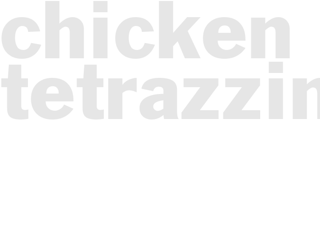 Chicken Tetrazzini
