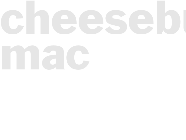 Cheeseburger mac
