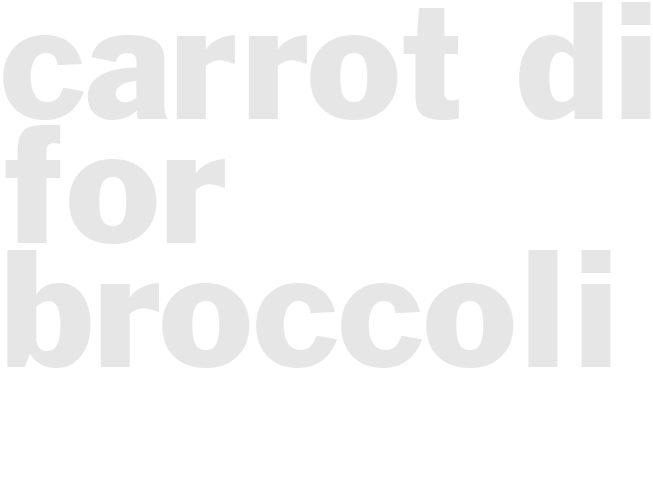 Carrot Dip for broccoli