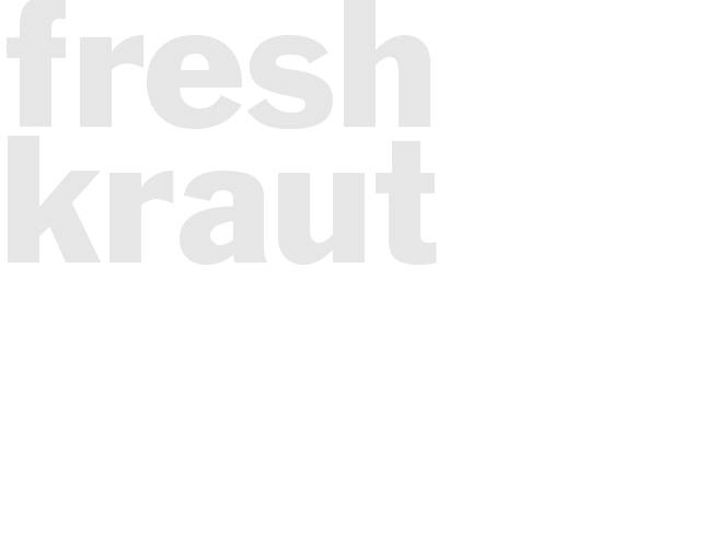 Fresh Kraut