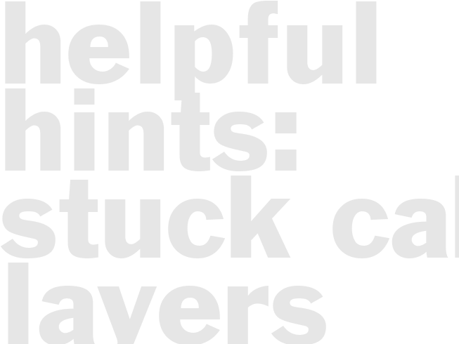 Helpful Hints: Stuck cake layers