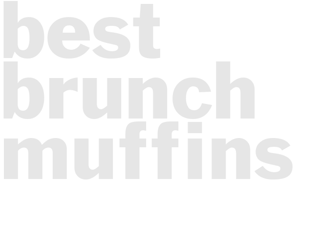 Best Brunch Muffins