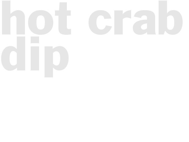 Hot Crab Dip