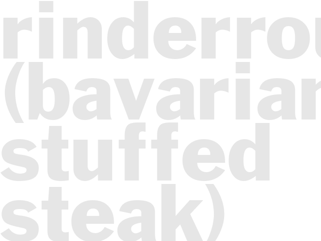 Rinderrouladen (Bavarian Stuffed Steak)