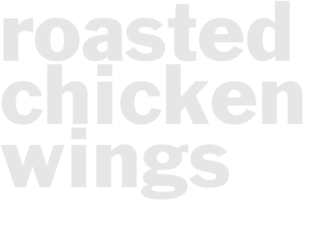 Roasted Chicken Wings