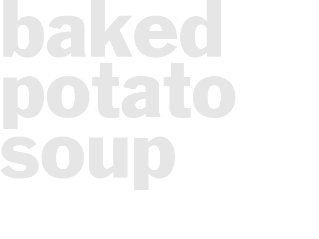 Baked Potato Soup