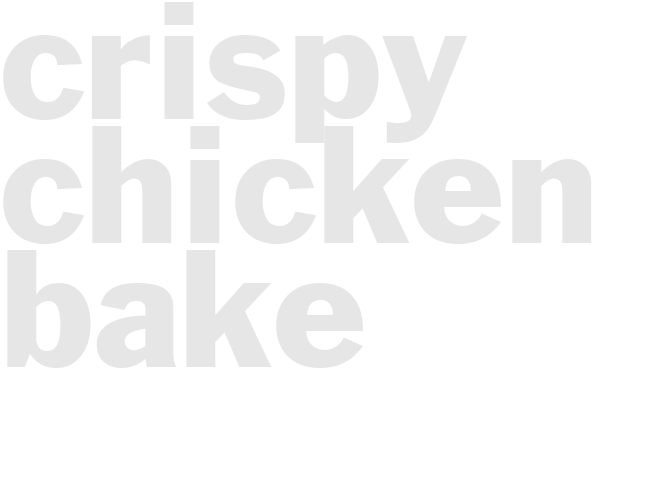 Crispy Chicken Bake