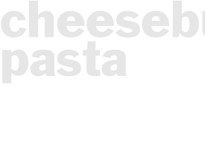 Cheeseburger Pasta