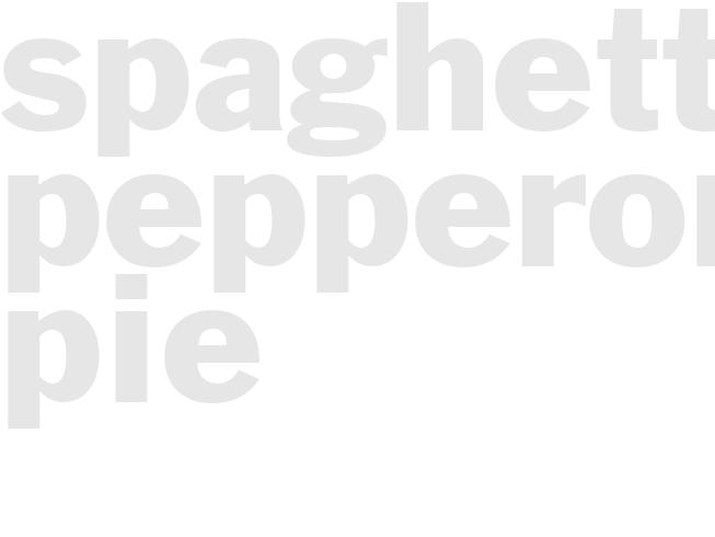Spaghetti Pepperoni Pie