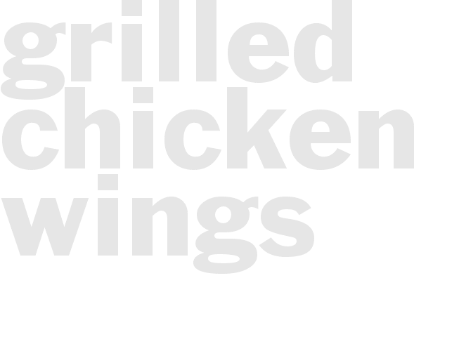 Grilled Chicken Wings