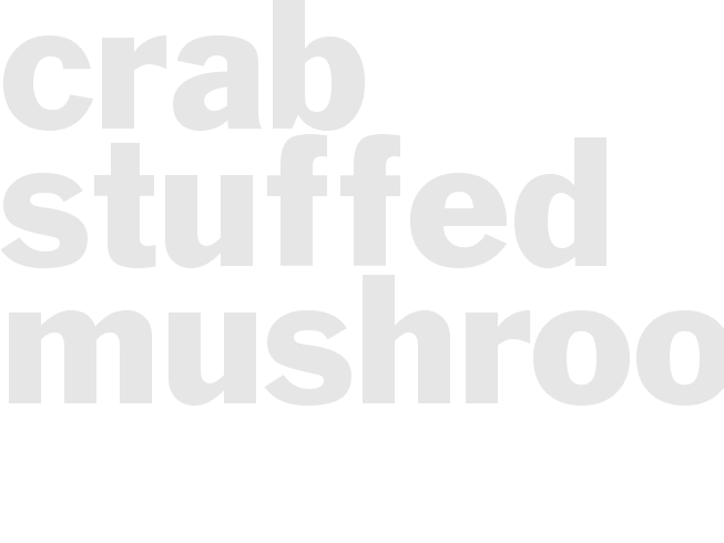 Crab-Stuffed Mushrooms