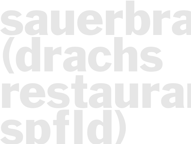 Sauerbraten (Drachs Restaurant - Spfld)