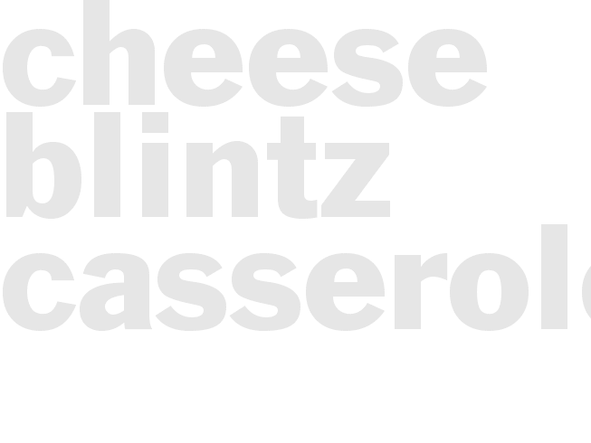 Cheese Blintz Casserole