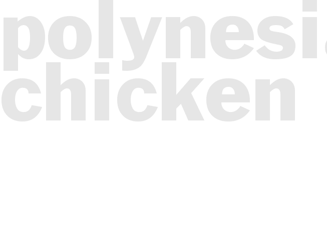 Polynesian Chicken